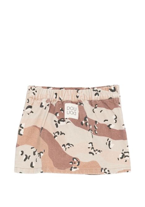 Gonna con stampa camouflage DOUUOD JUNIOR | DY7A81 Z3843108MA